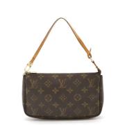 Louis Vuitton Vintage Pre-owned Canvas louis-vuitton-vskor Brown, Dam