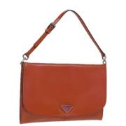 Prada Vintage Pre-owned Tyg prada-vskor Orange, Dam