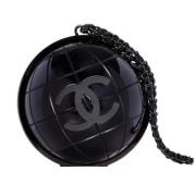 Chanel Vintage Pre-owned Laeder kuvertvskor Black, Dam