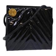 Chanel Vintage Pre-owned Tyg chanel-vskor Black, Dam