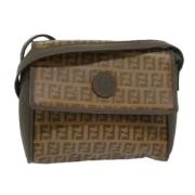 Fendi Vintage Pre-owned Canvas fendi-vskor Brown, Dam