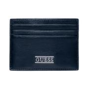 Guess Klassiskt Läder Plånbok Black, Herr