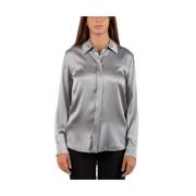 Max Mara Dam Skjorta Elegant Stil Gray, Dam