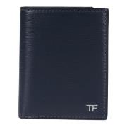 Tom Ford Logo Plaque Plånbok Blue, Herr