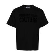 Versace Jeans Couture Svarta T-shirts och Polos Black, Herr