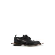 Comme des Garçons Flytande Snörskor med Brogue Black, Herr