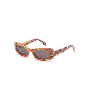 Marni DPO Nyama Stripes Sunglasses Multicolor, Dam