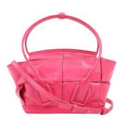 Bottega Veneta Vintage Pre-owned Laeder handvskor Pink, Dam