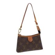 Louis Vuitton Vintage Pre-owned Canvas louis-vuitton-vskor Brown, Dam