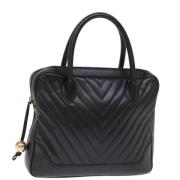 Chanel Vintage Pre-owned Laeder chanel-vskor Black, Dam