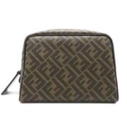 Fendi Vintage Pre-owned Canvas fendi-vskor Brown, Dam