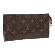 Louis Vuitton Vintage Pre-owned Canvas necessrer Brown, Dam