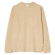 La Paz Corduroy Långärmad Fick T-shirt Beige, Herr