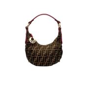 Fendi Vintage Pre-owned Laeder fendi-vskor Brown, Dam