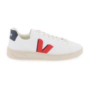 Veja Veganska Sneakers med Mocka Hälflik White, Herr