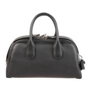 Tod's Svart Bauletto Trac. Piccolo Väska Black, Dam