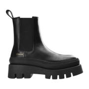 Copenhagen Studios Vitello Chelsea Boots - Svart/Svart Black, Dam