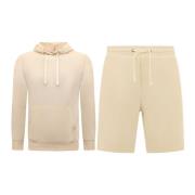 Enos Hoodie Herr - Sweatshirt Short Herr - SET Beige, Herr