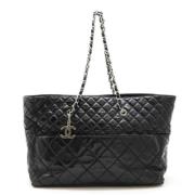 Chanel Vintage Pre-owned Laeder chanel-vskor Black, Dam