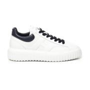 Hogan Vita Läder Sneakers med Side H White, Herr