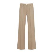 Theory Neutrala byxor för kvinnor Aw24 Beige, Dam