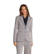 Mason's Elegant Helena Blazer med Mikromönster Blue, Dam