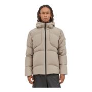 Moncler Matt Finish Kort Dunjacka Beige, Herr