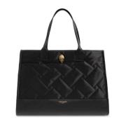 Kurt Geiger Vadderad shopper väska Black, Dam