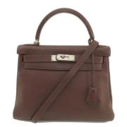 Hermès Vintage Pre-owned Laeder handvskor Brown, Dam