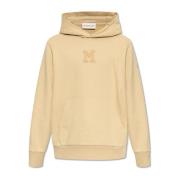 Moncler Sweatshirt med logotyp Beige, Herr