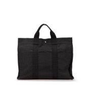 Hermès Vintage Pre-owned Canvas totevskor Gray, Dam