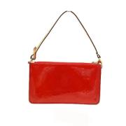 Louis Vuitton Vintage Pre-owned Laeder louis-vuitton-vskor Red, Dam