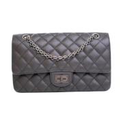 Chanel Vintage Pre-owned Laeder chanel-vskor Gray, Dam