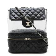 Chanel Vintage Pre-owned Laeder chanel-vskor Black, Unisex