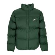 Nike Hög Hals Pufferjacka Fir/Vit Green, Herr