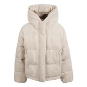 Golden Goose Eco-Down Corduroy Jacket Beige, Dam