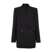 Brunello Cucinelli Svarta Jackor för Män Black, Dam