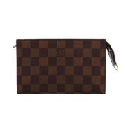 Louis Vuitton Vintage Pre-owned Belagd canvas plnbcker Brown, Dam