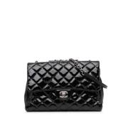 Chanel Vintage Pre-owned Laeder axelremsvskor Black, Dam