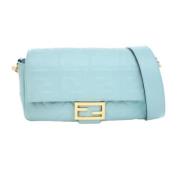 Fendi Vintage Pre-owned Laeder fendi-vskor Blue, Dam