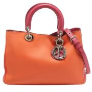 Dior Vintage Pre-owned Laeder totevskor Orange, Dam