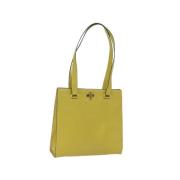 Celine Vintage Pre-owned Laeder celine-vskor Yellow, Dam