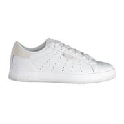 Fila Vit Polyester Sneaker med Snörning White, Dam