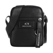 Armani Exchange Herr Crossbody Väska Svart 9525663F86700020 Black, Her...