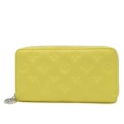 Louis Vuitton Vintage Pre-owned Laeder plnbcker Yellow, Unisex