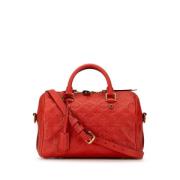 Louis Vuitton Vintage Pre-owned Laeder handvskor Red, Dam