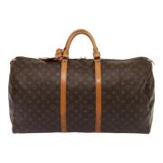 Louis Vuitton Vintage Pre-owned Canvas resvskor Brown, Dam