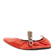 Stella McCartney Pre-owned Pre-owned Tyg lgskor Orange, Dam