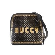 Gucci Vintage Pre-owned Laeder gucci-vskor Black, Dam