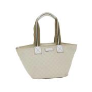 Gucci Vintage Pre-owned Canvas gucci-vskor White, Dam